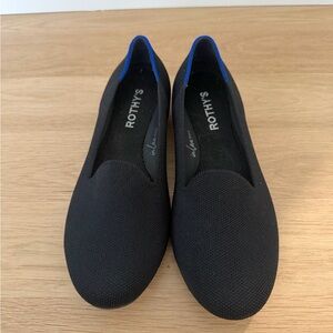 Rothy's Black Lounge Loafer Flat